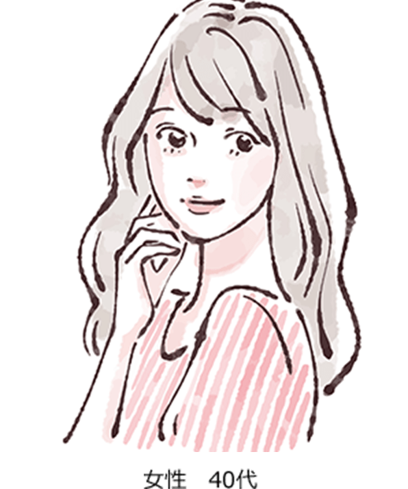 女性 40代