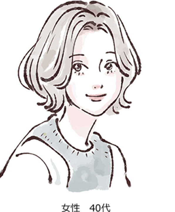 女性 40代